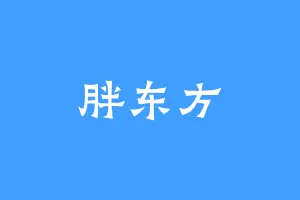 胖东方