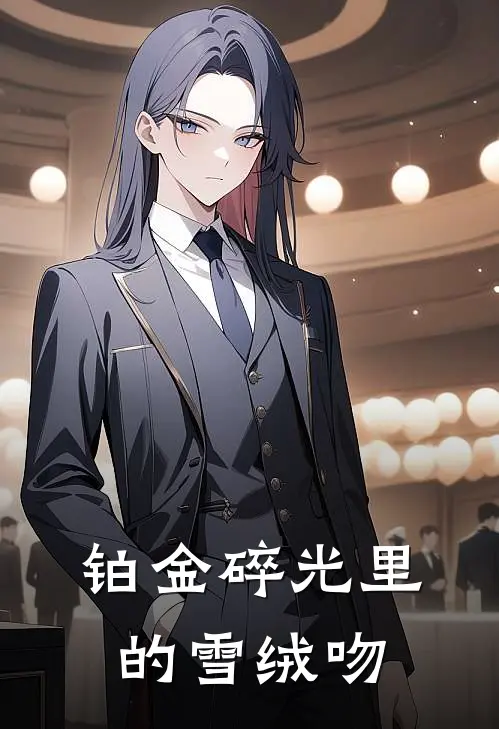 铂金碎光里的雪绒吻
