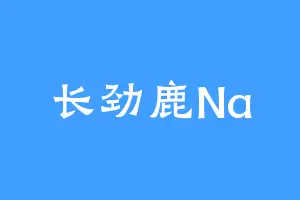 长劲鹿Na