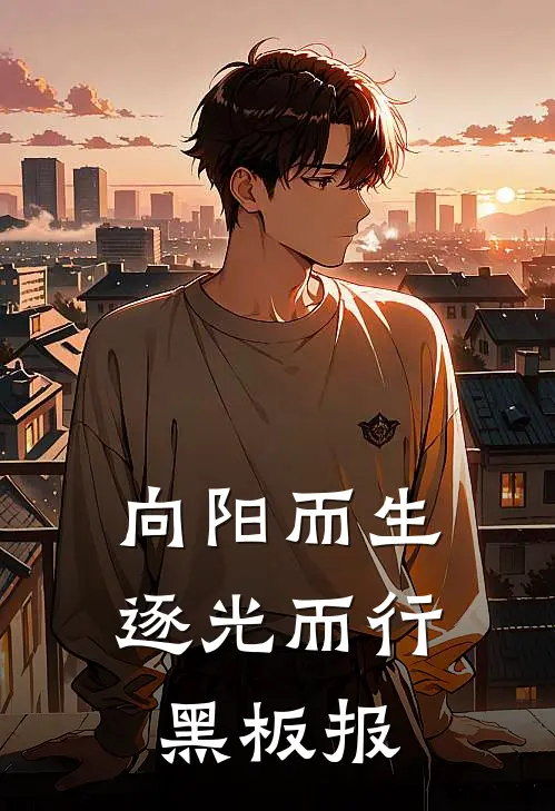 向阳而生逐光而行黑板报