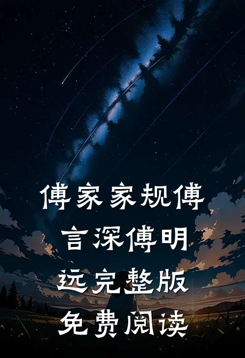 傅家家规(傅言深傅明远)完整版免费阅读