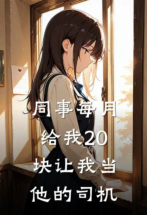 同事每月给我20块让我当他的司机