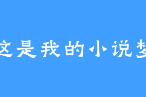 这是我的小说梦