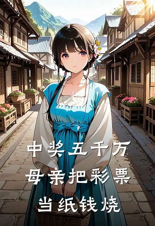 中奖五千万，母亲把彩票当纸钱烧