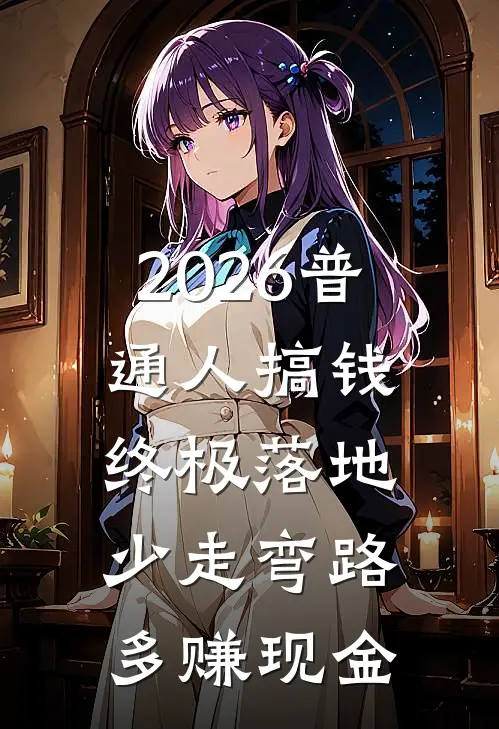 2026普通人搞钱终极落地：少走弯路、多赚现金(抖音热门)全章节在线阅读_抖音热门全章节在线阅读