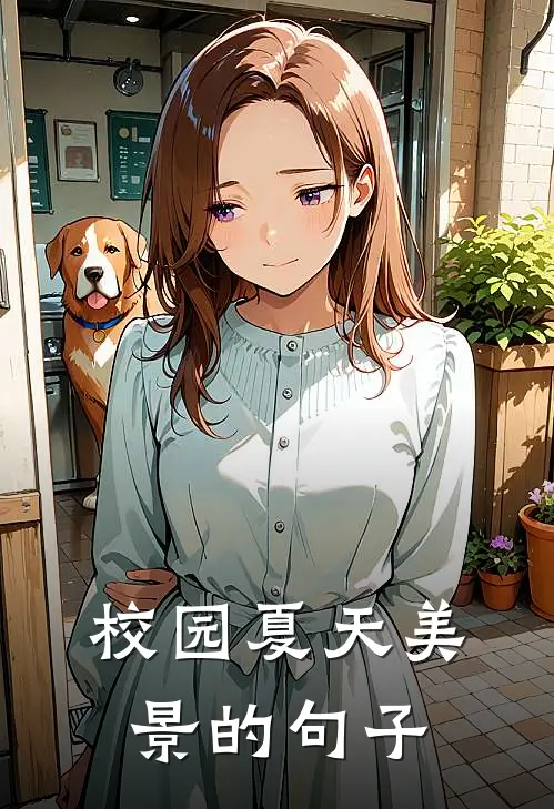 校园夏天美景的句子