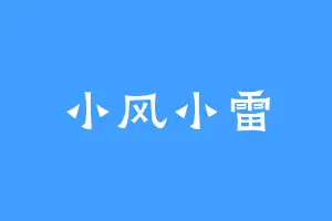 小风小雷
