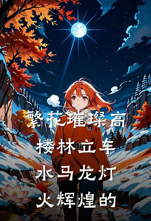 繁花璀璨高楼林立车水马龙灯火辉煌的