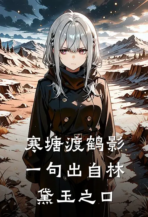 寒塘渡鹤影一句出自林黛玉之口